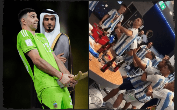 ემილიანო მარტინესმა გასახდელში ზეიმისას მბაპეს დასცინა